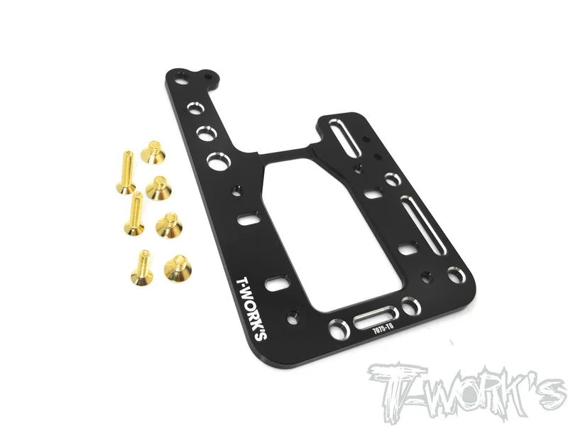 TO-254-MP107075-T6 Alum. One Piece Engine Mount Plate ( For Kyosho MP10 )