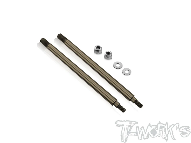 TO-261-D819 DLC coated Rear Shock Shaft 67.2mm ( For HB Racing D819/817 V2/ E819/E817 ) 2pcs.