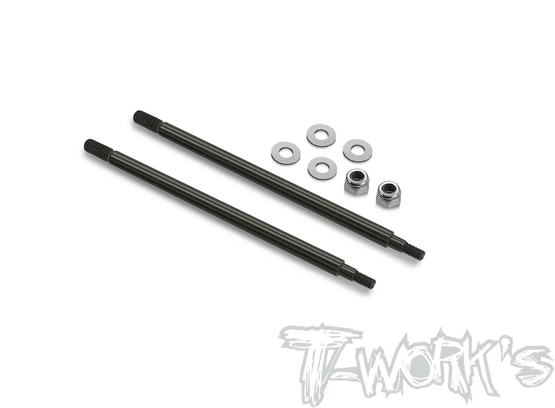 TO-261-RC8T4 DLC coated Rear Shock Shaft 68.9mm ( For Team Associated RC8 T4/T4E ) 2pcs.