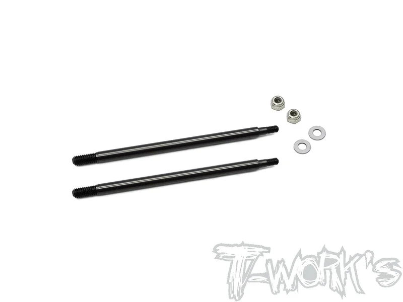 TO-261-RC8TDLC coated Rear Shock Shaft 66.8mm ( For Team Associated RC8 B4/B4E/B3.2/B3.2E/T3.1/T3.2/T3.2E/B4.1 ) 2pcs.