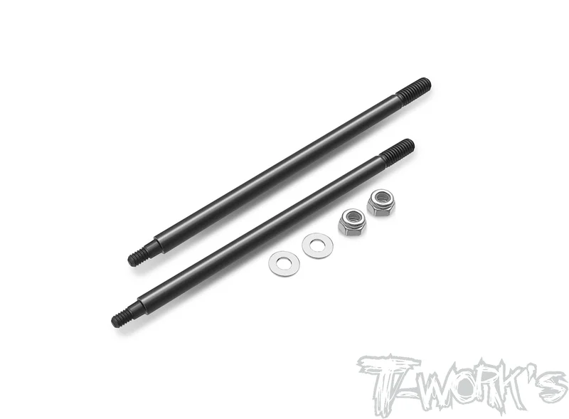 TO-261-S35.4-WDLC coated Rear Shock Shaft 68.5mm ( SWORKZ S35.4 World Edition ) 2pcs.