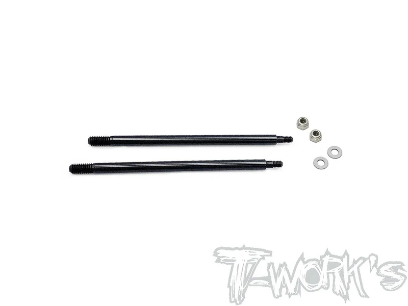 TO-261-S35.4DLC coated Rear Shock Shaft 69.2mm ( SWORKZ S35.4 ) 2pcs.