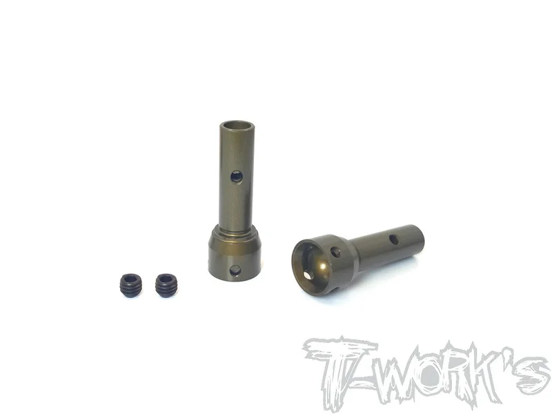 TO-278-MP10Hard Coated Alum. F/R Axle Shaft ( For Kyosho MP10 only use for T-Work's CVD )2pcs