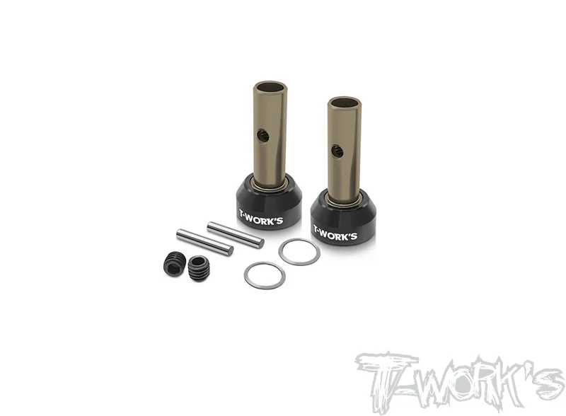 TO-278-RC8B4 Hard Coated 7075-T6 Alum. F/R Axle Shaft ( For Team Associated RC8 B4 )2pcs