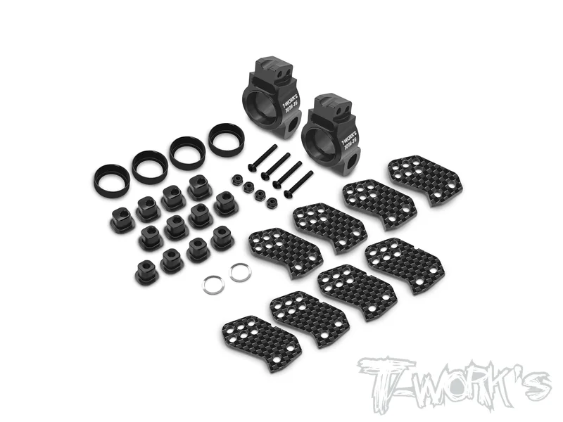 TO-279-IFB8 7075-T6 Alum. Rear Hubs ( For Infinity IFB8 )