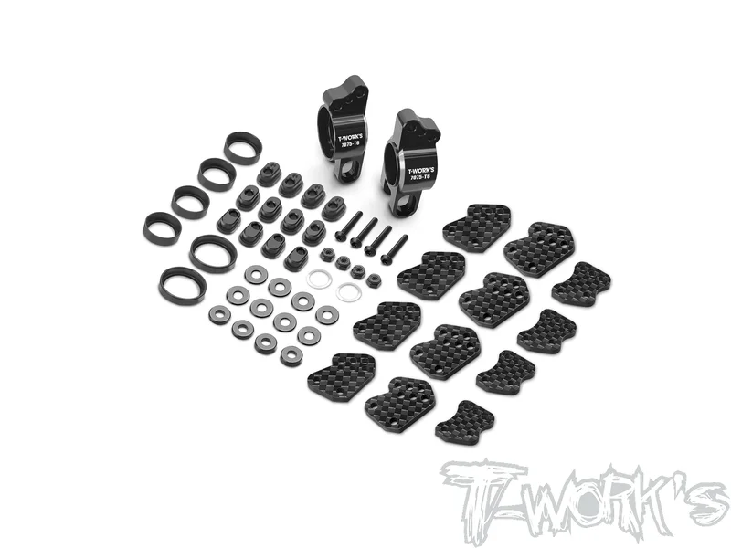 TO-279-X5B    7075-T6 Alum. Rear Hubs ( For HongNor X5B ) 7075-T6 Alum. Rear Hubs ( For HongNor X5B )