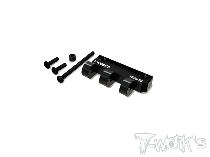 TO-281-XB8 7075-T6 Alum. Rear Tension Rod Mount ( For Xray XB8 23/22/21/20/19/18 GTX8 22/18/17 GTXE 22/18/17 )