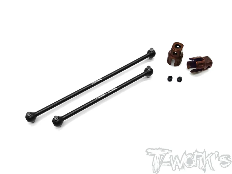 TO-282-RC8 Steel Center Shaft Set ( Team Associated RC8 B3.1/3.2 )