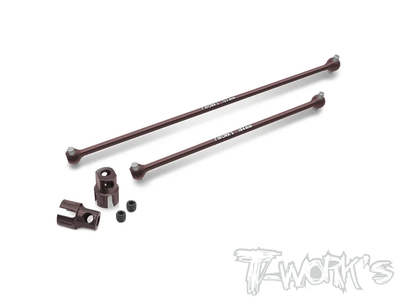 TO-282-RC8T4E Steel Center Shaft Set ( Team Associated RC8 T4E )