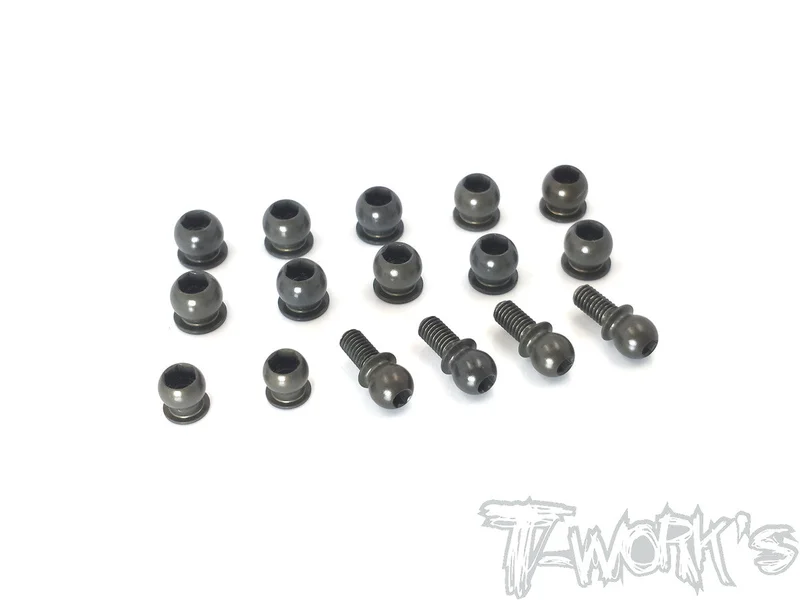 TO-286 7075-T6 Hard Coated Alum. Ball Set ( For Xray NT1 2019 ) 16pcs.