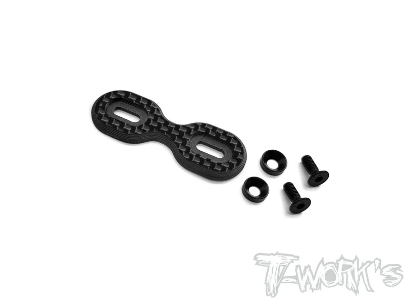 TO-300-10B 1/10 Buggy Graphite Wing Button ( Wide )