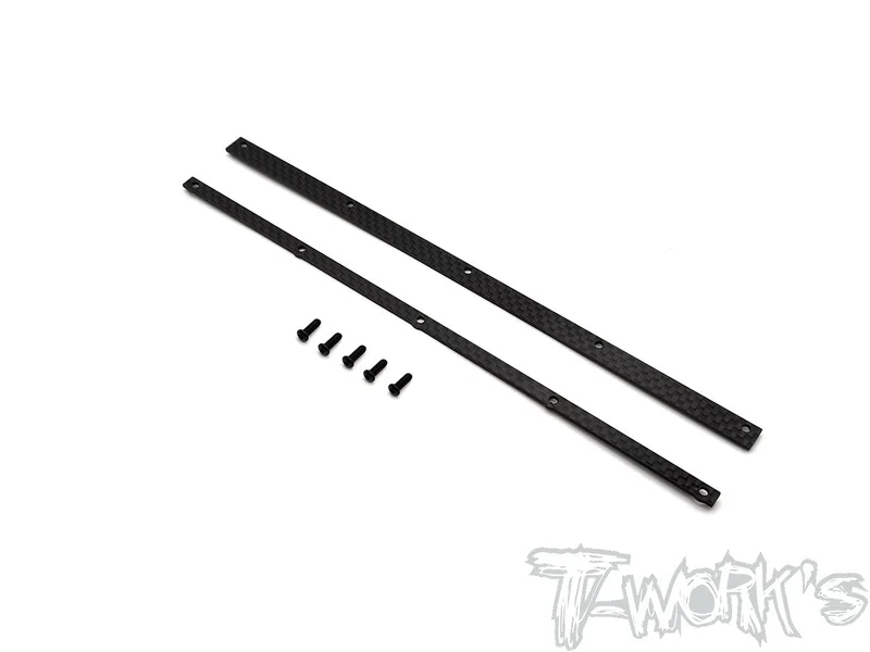 TO-309-TW Graphite 1/8 Buggy Wing Wickerbill ( For T-Work's ) Wickerbill Set