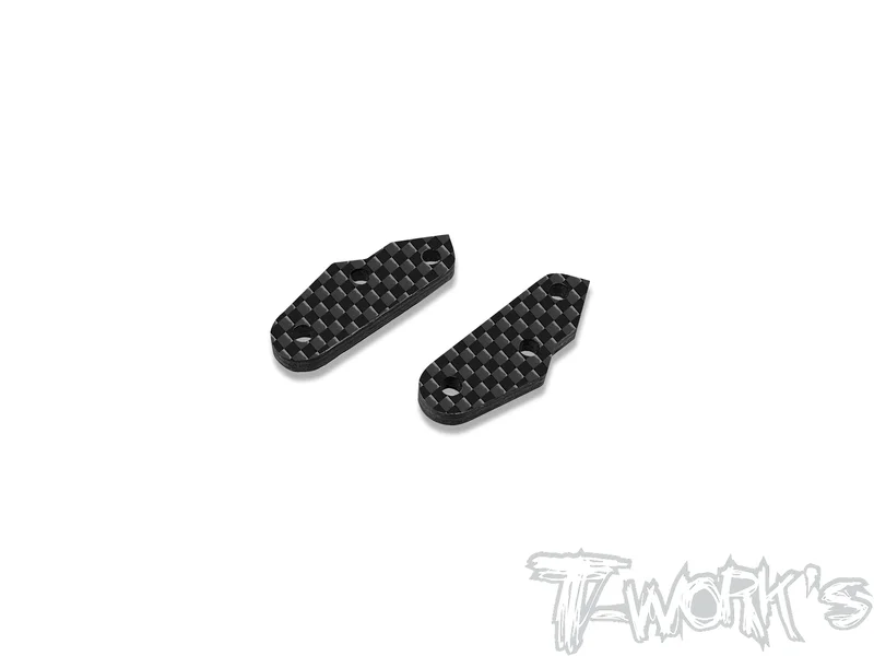 TO-314-35.4 Graphite Steering Arm/-1mm/-2mm/+1mm/+2mm ( For SWORKZ S35.4 /EVO / S35.4E /EVO /35.3 ) Graphite Steering Arm
