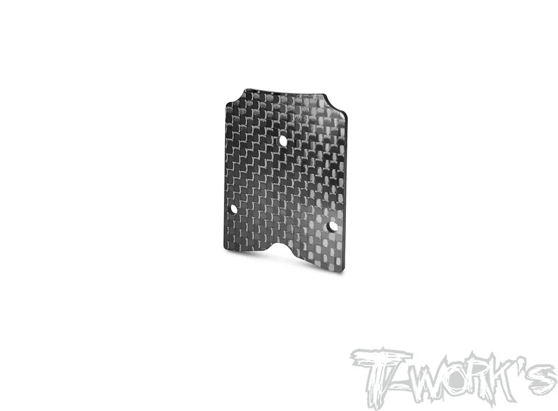 TO-318-AGraphite Rear Wing Mount Plate ( For Mugen MBX8R )