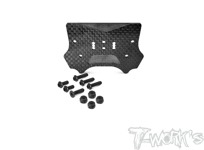 TO-319-D8TGraphite Front Body Mount Adaptor ( For HB D8T )