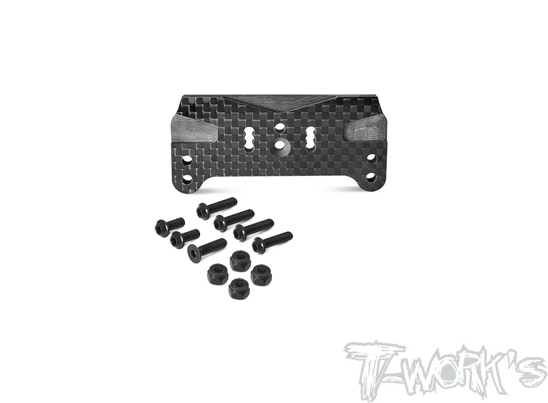 TO-319-T3.2Graphite Front Body Mount Adaptor ( For Team Associated RC8 T3.2 )