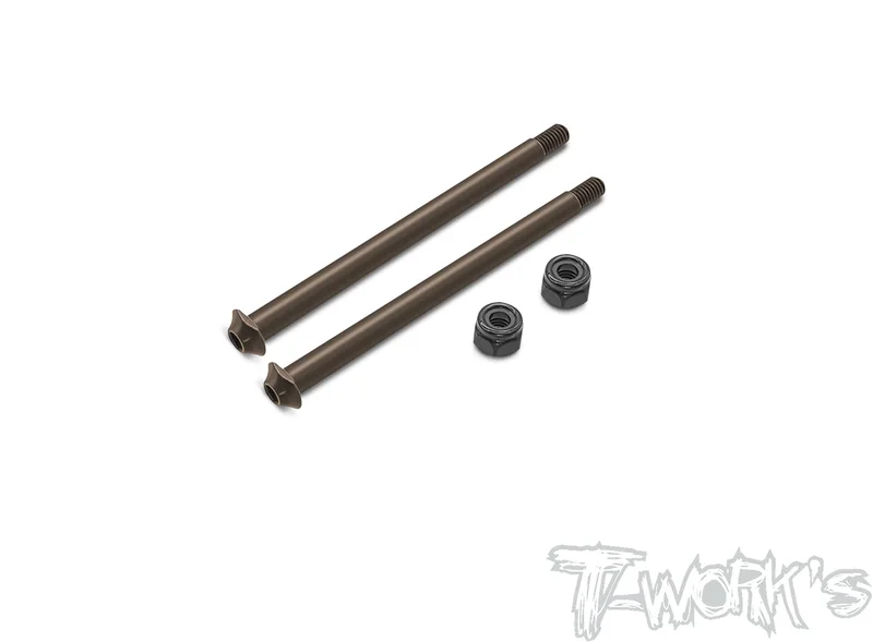 TO-323-MBX8-RSteel Captured Design Rear Hinge pin 3.5 x 48.2mm ( Mugen MBX8R/8/7R/7/6/ECO/T )