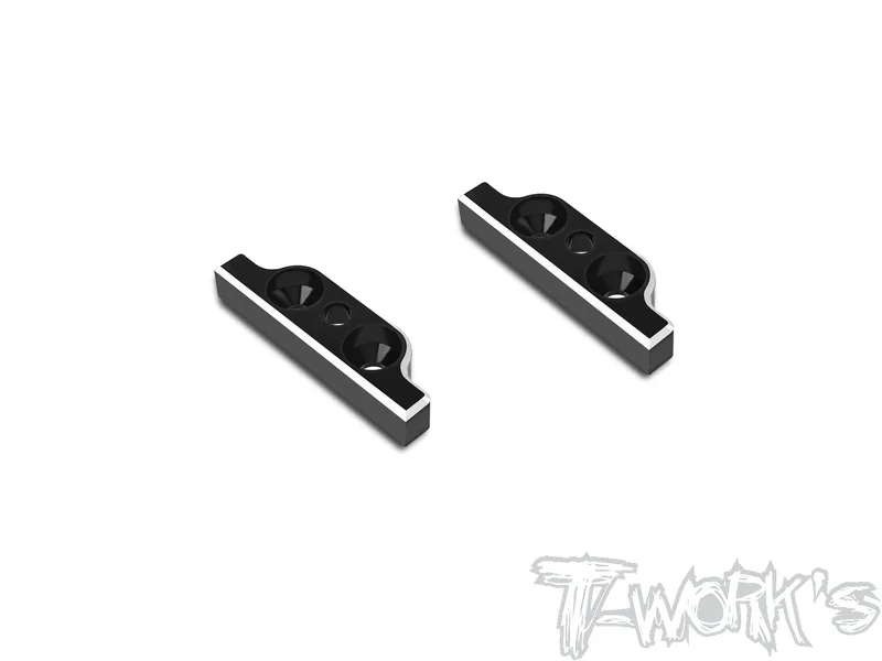 TO-325-F Alum. Battery Tray Spacer 2pcs. ( For Team Associated RC8 B4E