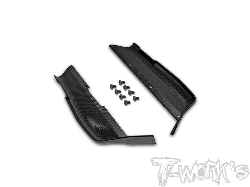 TO-338-MBX8R Graphite Side Guards ( For Mugen MBX8R )