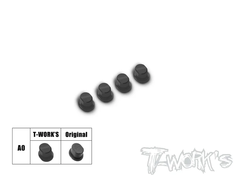 TO-347-IFB8-A CNC Machined Delrin Arm Mount Insert ( For Infinity IFB8 A/B/C/D Mount ) 4pcs.