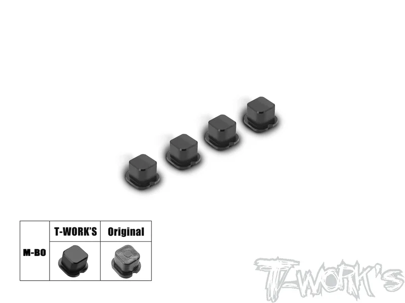 TO-347-M-B CNC Machined Delrin Arm Mount Insert ( For Mugen MBX8R C & D Mount ) Type A/B/C 4pcs. e A/B/C 4pcs.