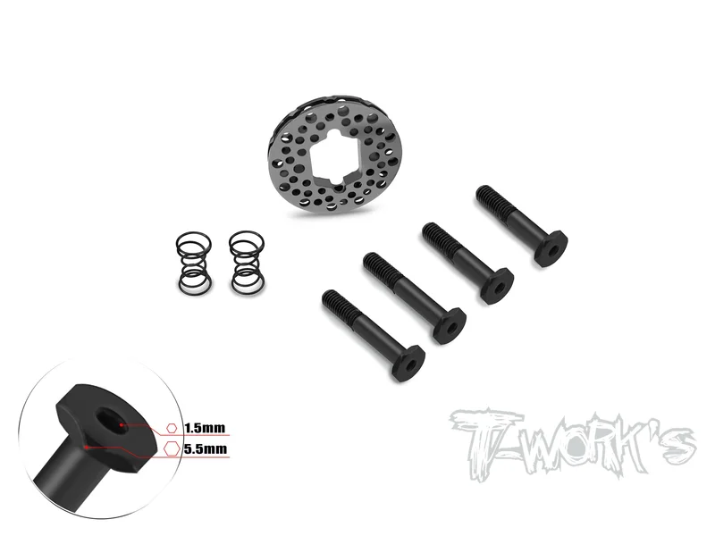 TO-352-A30mm Light Weight 3.5mm thick Ventilated Brake Disk ( For Kyosho MP10/ MP9 TKI4/ TKI3 & HB D819RS/819/817 & TENKO 48 2.0 & HN X3 GTX / MP10 TKI2 ) 1pcs.