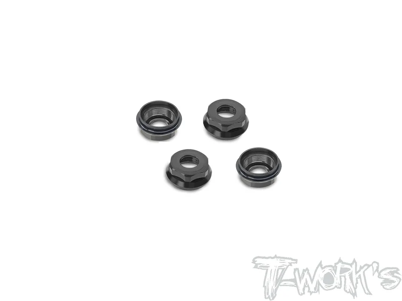 TO-353-B Aluminum Shock Body Seal Cap ( For Hong Nor X5B ) 4pcs.