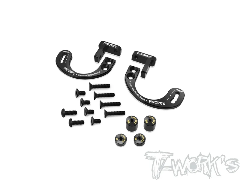 TO-358-AE Front Hub Weight System ( For Team Associated RC8 B4.1/B4/T4 ) Can't use 16 Degress KPI