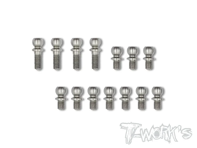 TP-058 64 Titanium Ball End set ( For Serpent Project 4X )