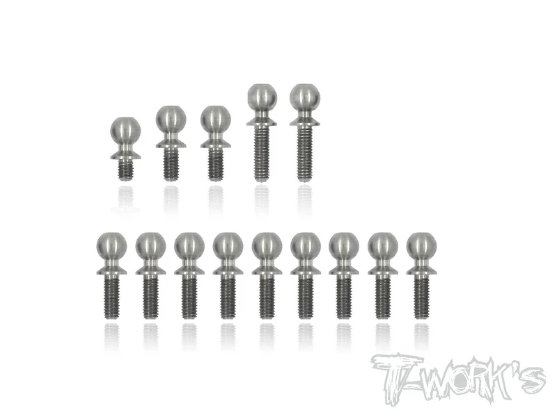 TP-069 64 Titanium Ball End set For Team Associated RC10 B64D