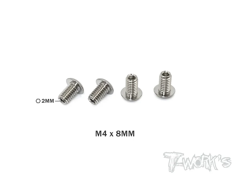 TP-087 64 Titanium Down Stop Screws 4pcs.