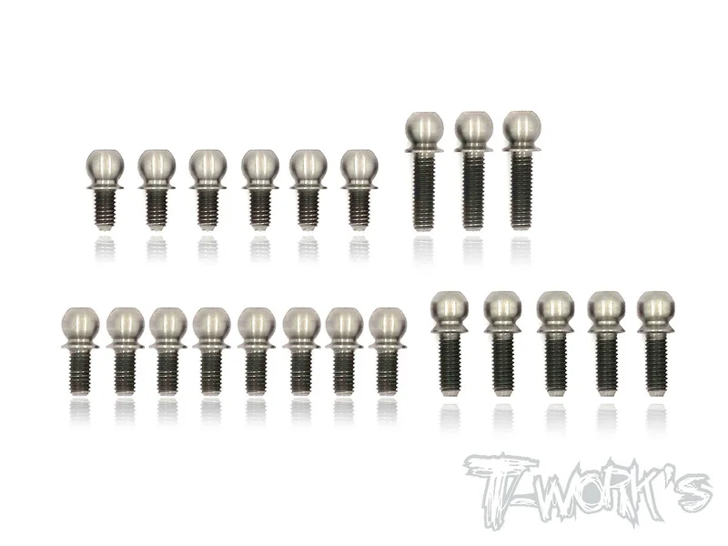 TP-094 64 Titanium 4.9mm Ball End set ( For Xray T4 2019 )