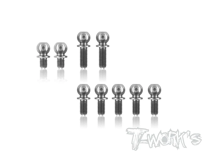 TP-114 64 Titanium Ball End set ( For Xray X1 2020 )