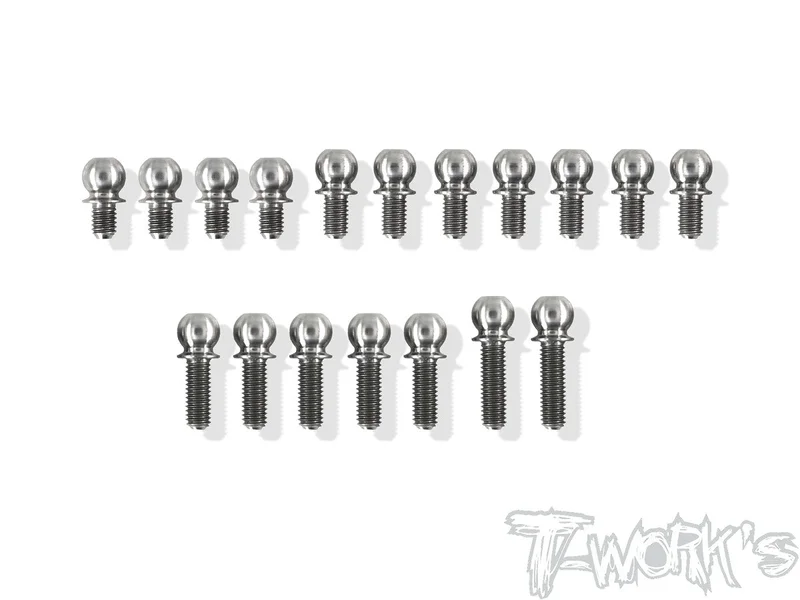 TP-120 64 Titanium Ball End set ( For Xray T4F'21 )