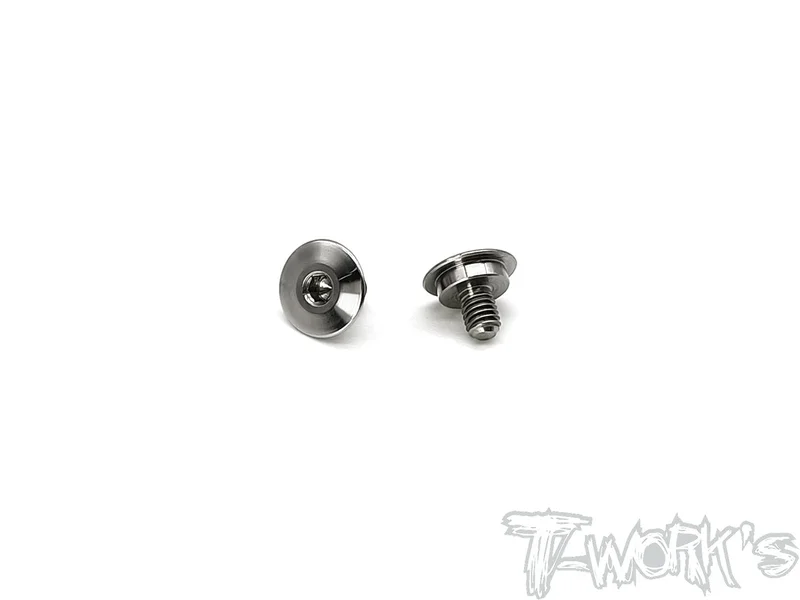 TP-132-C64 Titanium Upper Deck Screw  ( For Mugen MTC2 ) 2pcs.