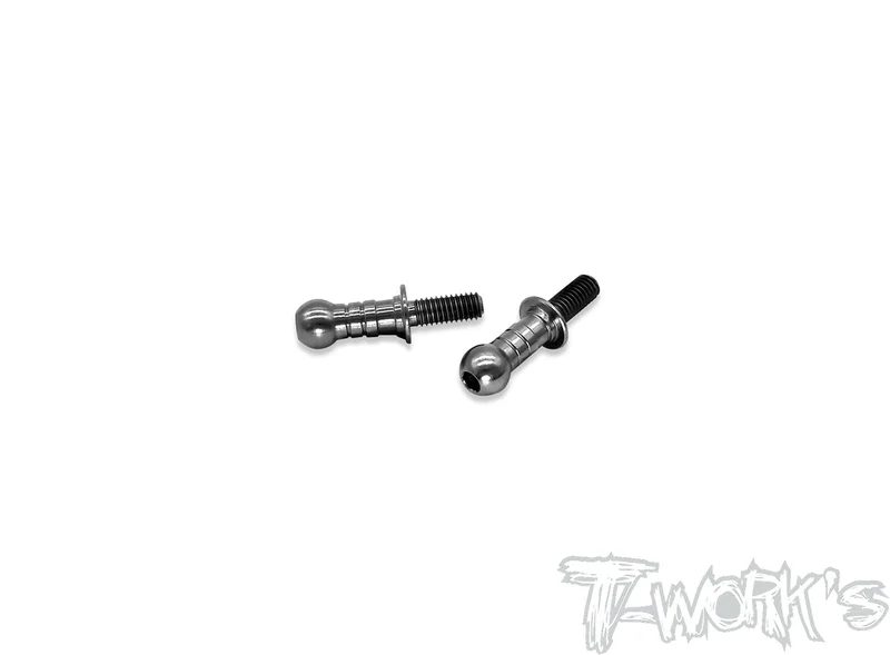 TP-132-E  64 Titanium Antiroll Bar Ball L  ( For Mugen MTC2/MTC2R ) 2pcs.