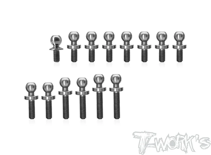 TP-133 64 Titanium Ball End set ( For TLR 22 5.0 DC )