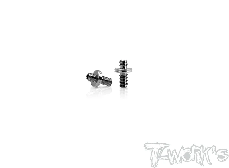 TP-138-C 64 Titanium Pro Grubscrew For Rear Suspension Arms ( For Yokmom BD10 ) 2pcs.