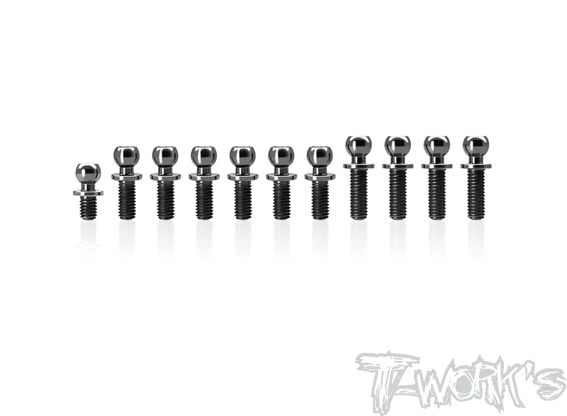 TP-14164 Titanium Ball End set ( For Xray X12'22 )