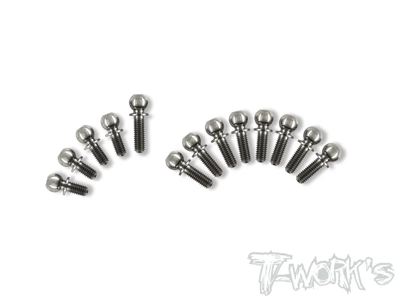 TP-143-C 64 Titanium Ball End set ( For Xray XB2'22 C)