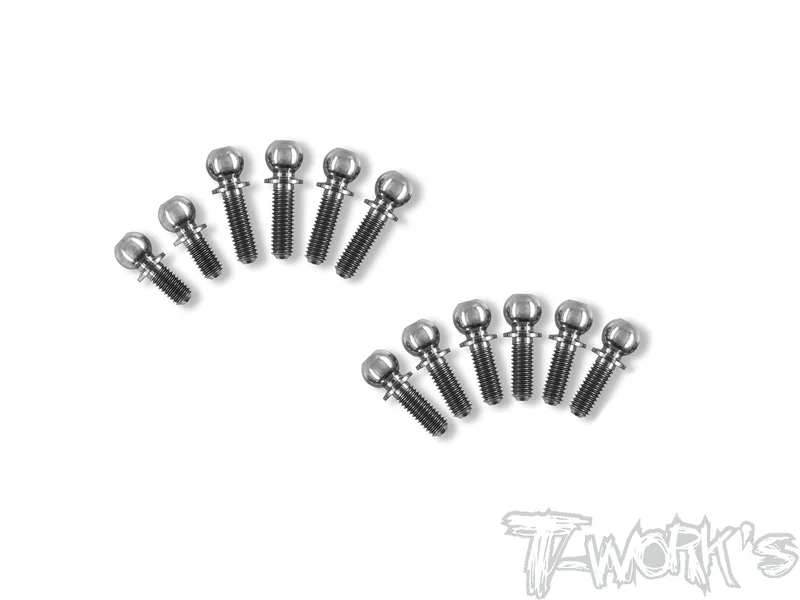 TP-143-D64 Titanium Ball End set ( For Xray XB2'22 D)