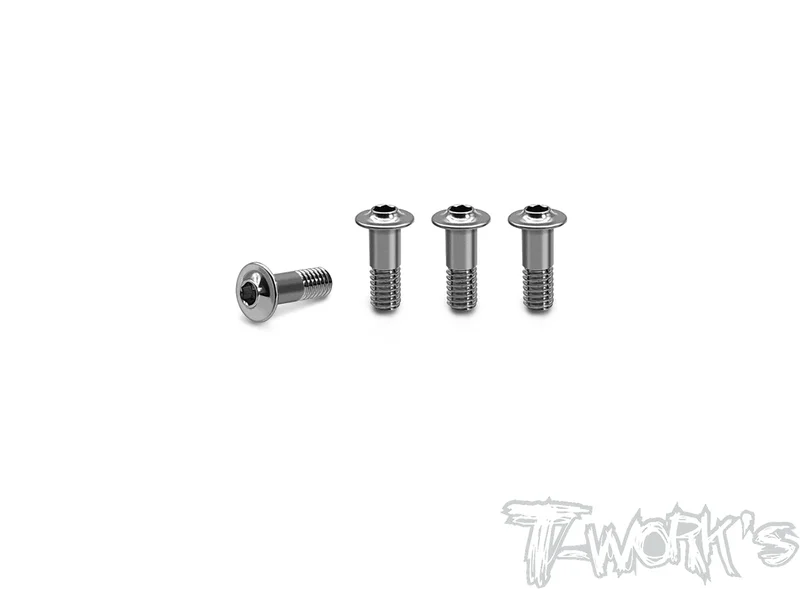 TP-15564 Titanium King Pin Screw  ( For TLR 8IGHT X /2.0/E/Eilte/T/TE ) 4pcs.