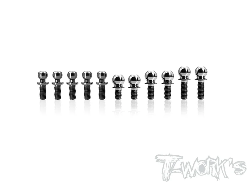 TP-15764 Titanium Ball End set ( For Xray X1 2023 )