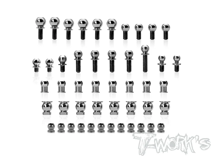 TP-16564 Titanium Ball End set ( For Xray X4'23 )