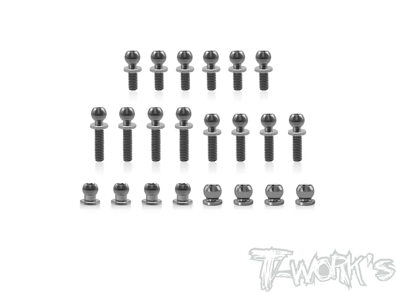 TP-17364 Titanium Ball End set ( For Xpress AT1 ) 22pcs.