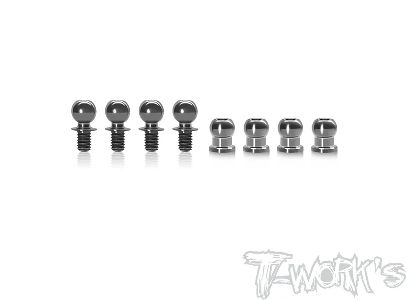 TP-174 64 Titanium Fully Adjustable Anti-roll Bar Joint ( For Yokomo BD11 ) Each 4pcs.