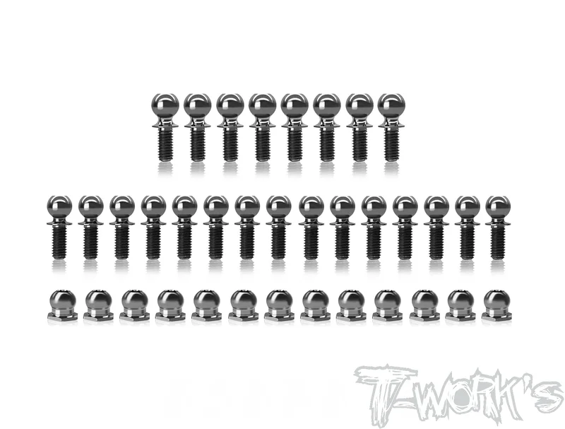 TP-18564 Titanium Ball End set ( For Awesomatix A800R )36pcs.