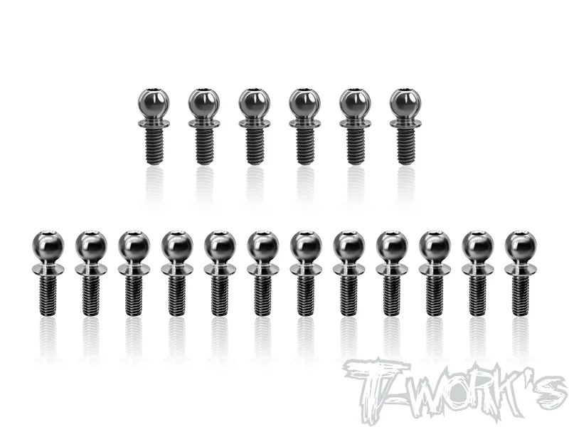 TP-213  64 Titanium Ball End set ( For Xray XB4'25/XB4C'26/XB4D'26 )18pcs.