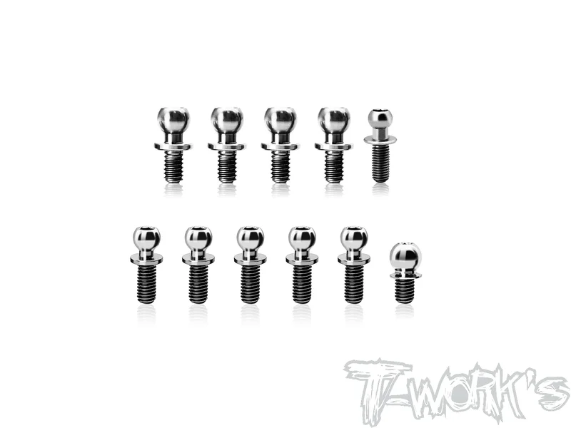 TP-220-X12'2664 Titanium Ball set  ( For Xray X12'26 ) 11pcs.