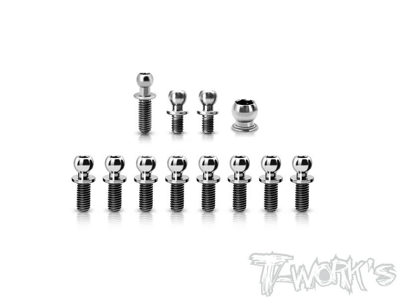 TP-220-XP10  64 Titanium Ball End Set ( For Xray XP10/X10'26 )11pcs.